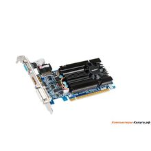 Видеокарта 1Gb &lt;PCI-E&gt; GIGABYTE GV-N520D3-1GI с CUDA &lt;GFGT520, GDDR3, 64 bit, VGA, DVI, HDMI, Low Profile, Retail&gt;