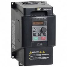 преобразователь частоты CONTROL-L620 380В, 3Ф 0,75-1,5 kW | код код. CNT-L620D33V0075-015TE | IEK