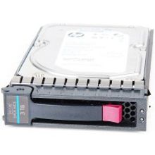 HP 628061-B21 жесткий диск 3 Тб, 7200 об мин, LFF (3,5 дюйма) SATA, SC Midline