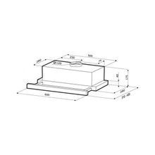 Kronasteel Вытяжка Kronasteel Kamilla 450 inox sensor