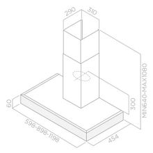 ELICA TOP SENSE IXBL F 60