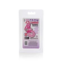 Виброкролик на пенис Basic Essentials Bunny Enhancer Розовый