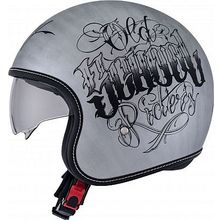 Suomy Rokk Old School Rider Scratched, Jet-Helm