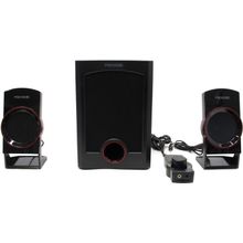 Колонки Microlab M-111   чёрный   (2x3W +Subwoofer 6W  дерево, ПДУ проводной)