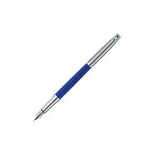 4690.486 - Ручка перьевая MADISON  синий лак серебрение