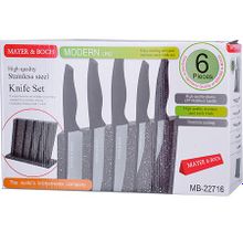 22716 Набор ножей 5 пр на подставке сил р МВ (х6)