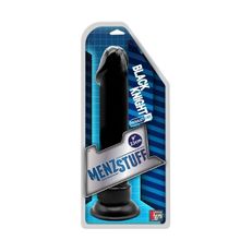 Dream Toys Чёрный анальный фаллоимитатор MENZSTUFF BLACK KNIGHT 9INCH BUTT PLUG - 23 см.