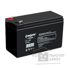 EXEGATE EP129860RUS Аккумуляторная батарея  Power EXG1290, 12В 9Ач, клеммы F2