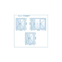 Окна 2-ком кварт Серия 1605 Тип2 Стоимость Стандарт