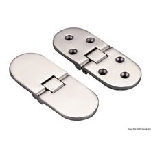 Osculati Hinge 180° rotation w bores 140x70 mm, 38.460.75
