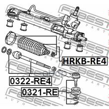 Пыльник Рулевой Рейки Honda Cr-V Re3 Re4 2007-2012 Febest арт. HRKBRE4