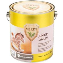 Veres Junior Lazura 2.5 л серо коричневая