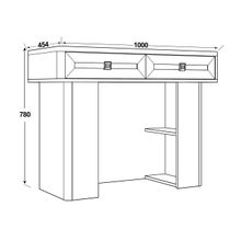 ПМ: КУРАЖ Стол туалетный Парма НЕО