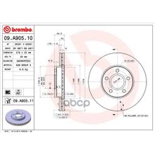 Диск Тормозной Uv Coated | Перед | Ford Focus Iii 1.6 Ti 07.2010 -  <=> Ford Focus Iii Saloon 1.6 Ti 07.2010 - Brembo арт. 09A90511