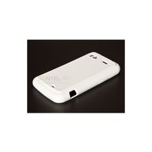 Силиконовый чехол для HTC Sensation вид №2 белый в тех уп. 00019662