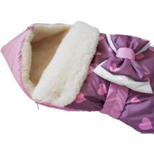 LovelyCare Конверт на выписку Сладкие сердечки (овчина) 100352