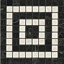 Atlas Concorde Marvel Pro Marvel Noir Cremo Angolo Mosaico ADRI мозаика 185 мм*185 10 мм