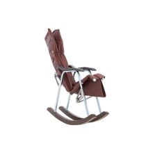 Мебель Импэкс Кресло-качалка складная "Белтех", к з коричневый