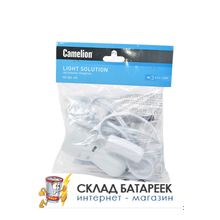 Светильник Camelion KD-304 С01 белый  (на прищепке) BL1