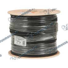 Кабель FTP 5e кат. Neomax "NM20041", 4 пары, однож., 24AWG 0.51мм, медь (305м), наружный, с тросом, черный [125124]