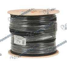 Кабель FTP 5e кат. Neomax "NM20041", 4 пары, однож., 24AWG 0.51мм, медь (305м), наружный, с тросом, черный [125124]