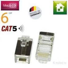 Inakustik 004890000 Premium RJ-45 Plug CAT5 - CAT5 6 8P8C