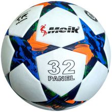 Мяч футбольный "Meik-098" 4-слоя TPU+PVC 3.2, 400 гр, термосшивка R18028