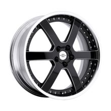 Колесные диски Redbourne Knight 9,5R20 5*120 ET32 d72 Gloss Black Chrome Lip [2095RKN325120B72]