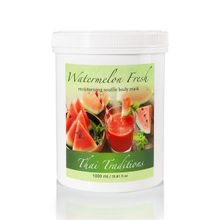 Маска-суфле для тела увлажняющая Арбузный Фреш Thai Traditions Watermelon Fresh moisturizing souffle body mask 1000мл
