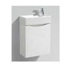 Тумба Под Раковину 50 См, Bianco Lucido, Belbagno Mini Mini-500-1A-So-Bl-Right