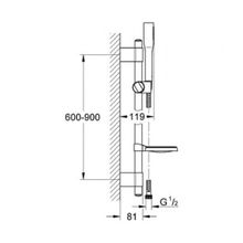 Душевой гарнитур Grohe Euphoria Cosmopolitan (27368000) (900 мм)