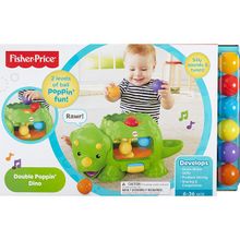 Fisher Price (MATTEL) Mattel Fisher-Price DHW03 Фишер Прайс Динозавр с шариками DHW03