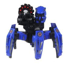 Радиоуправляемый робот-паук Space Warrior с пульками, дисками и лазерным прицелом 2.4G - KY9007-1