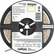 СД Лента светодиодная 71 700 NLS-5730WW60-30-IP65-12V R5 |  код. 71700 |  Navigator