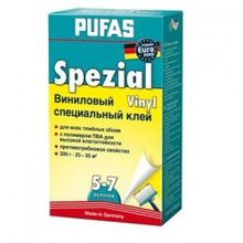 ПУФАС 052 клей для виниловых обоев специальный (0,2кг)   PUFAS N052 клей специальный виниловый (0,2кг) Euro 3000 Spezial Kleber