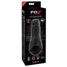 Черный вибромастурбатор-ротатор Vibrating Roto-Teazer (87062)