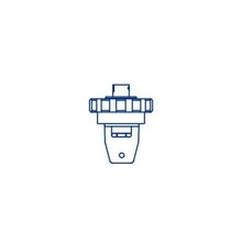 DHR Основание с боковым кронштейном DHR 3 35-062 для навигационных огней на левый борт DHR35