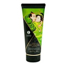 Shunga Массажный крем для тела с ароматом груши и зелёного чая Pear   Exotic Green Tea - 200 мл.