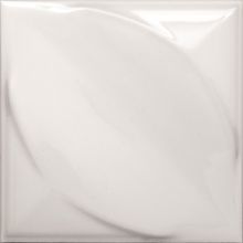 Decus Hoja Blanco Brillo 15x15 см