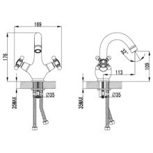 Смеситель Iddis Sam SAMSB00i01