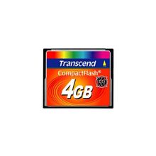 Флеш карта compact Флеш карта 4gb 133x type i transcend (ts4gcf133)