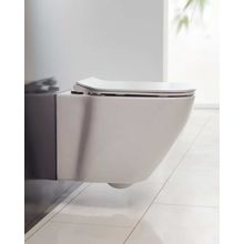 Чаша подвесного унитаза с креплением, безободковая, P-trap BelBagno ALDINA  BB114CH