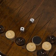 Нарды резные "Арарат и Хор Вирап" с ручкой 50