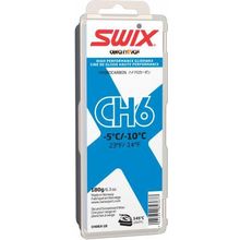 Мазь скольжения Swix CH6X (-5-10 C), Blue с крышкой