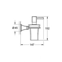 Дозатор для жидкого мыла Grohe Grandera (40627000)