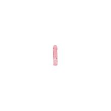 Насадка-Фаллоимитатор на Страпон Vac-U-Lock Pink Crystal Jellie Dong