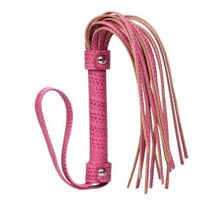 California Exotic Novelties Розовая плеть Tickle Me Pink Flogger - 45,7 см. (розовый)