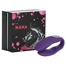 Вибратор для пар NANA G-spot Vibrtaor massager фиолетовый