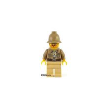 Lego Pharaohs Quest PHA002 Professor Archibald Hale (Профессор Арчибальд Хейл) 2011