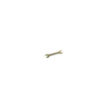 Ключ рожковый, 24 х 27 мм, желтый цинк   СИБРТЕХ